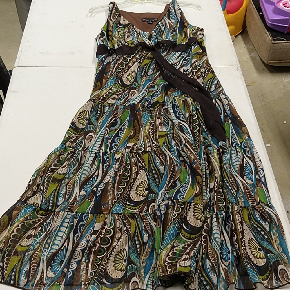 Multicolored Maxi Dress